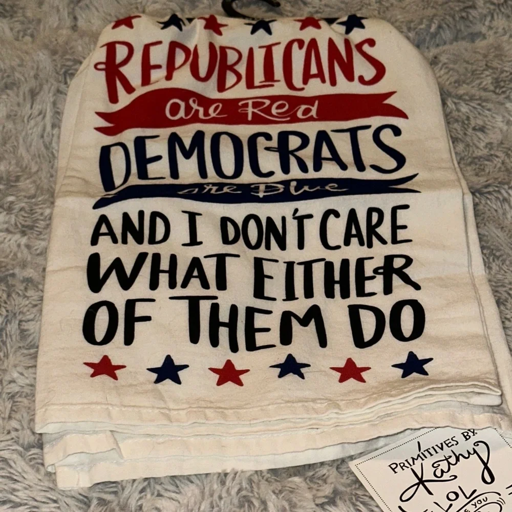 Funny‎ Political Kitchen Towel